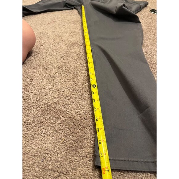 Kenneth Cole New York Mens Gray Stretch Cotton Blend Straight-Leg Pants Sz 36/32 - Picture 5 of 9